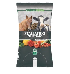 Stallatico Pellettato Concime Organico Biologico Azotato Greenview 25Kg